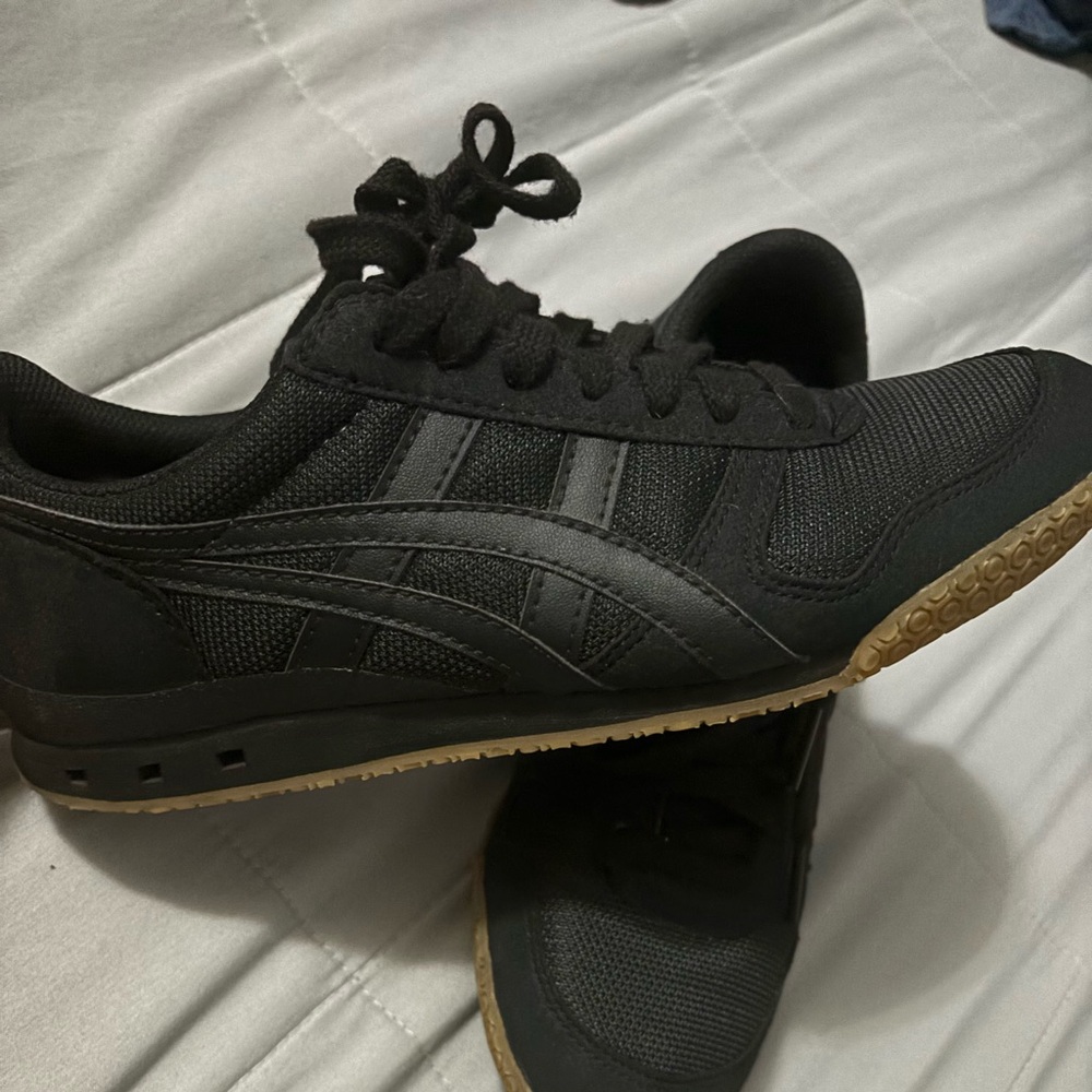 Black sneakers